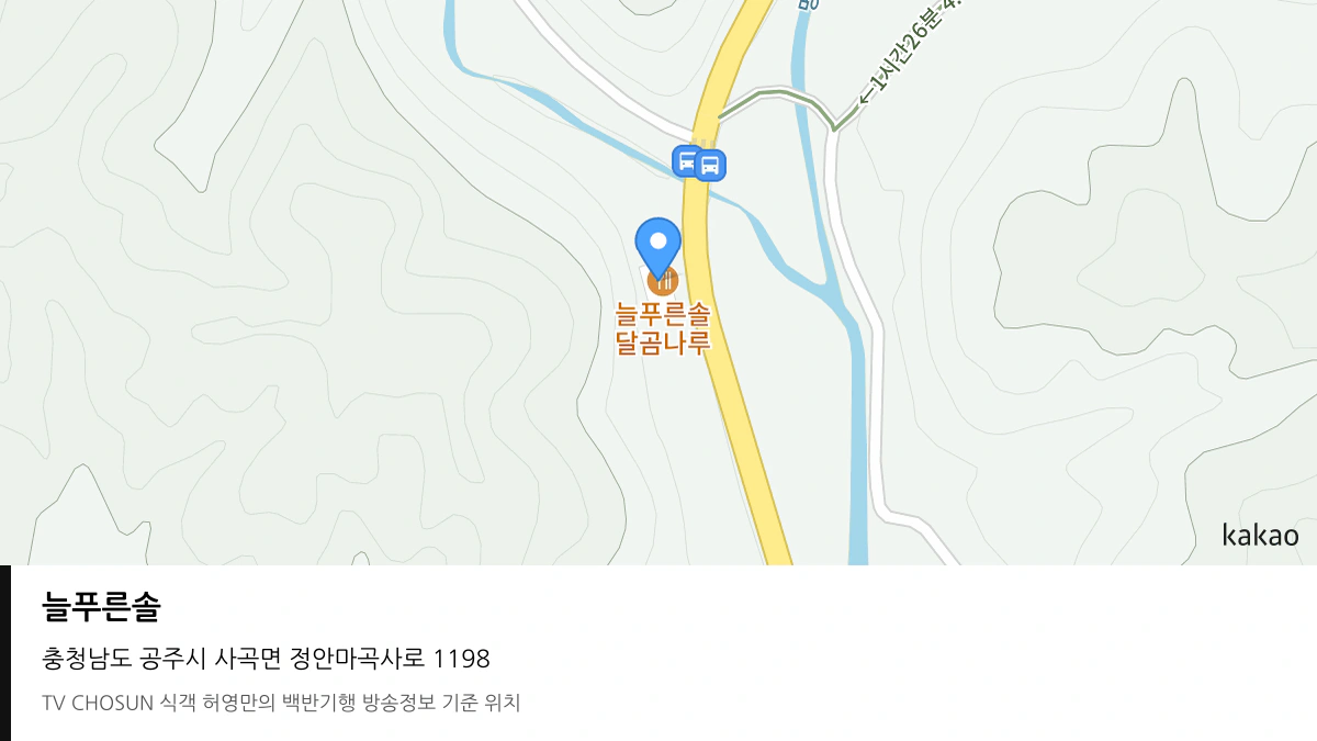 늘푸른솔 위치 지도
